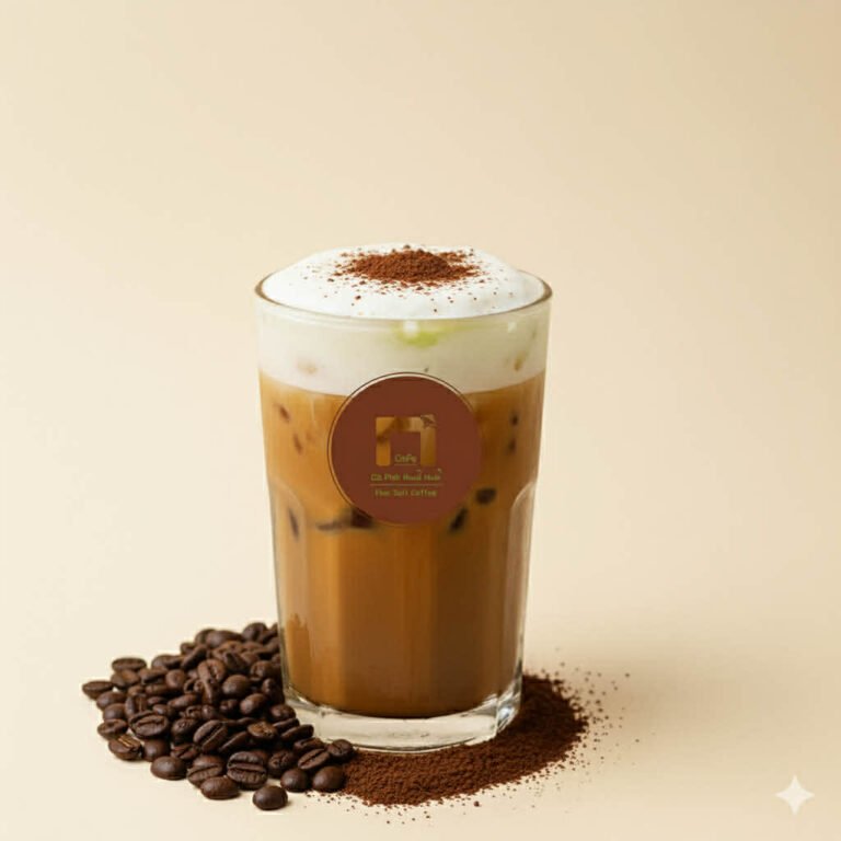 cách pha cà phê muối