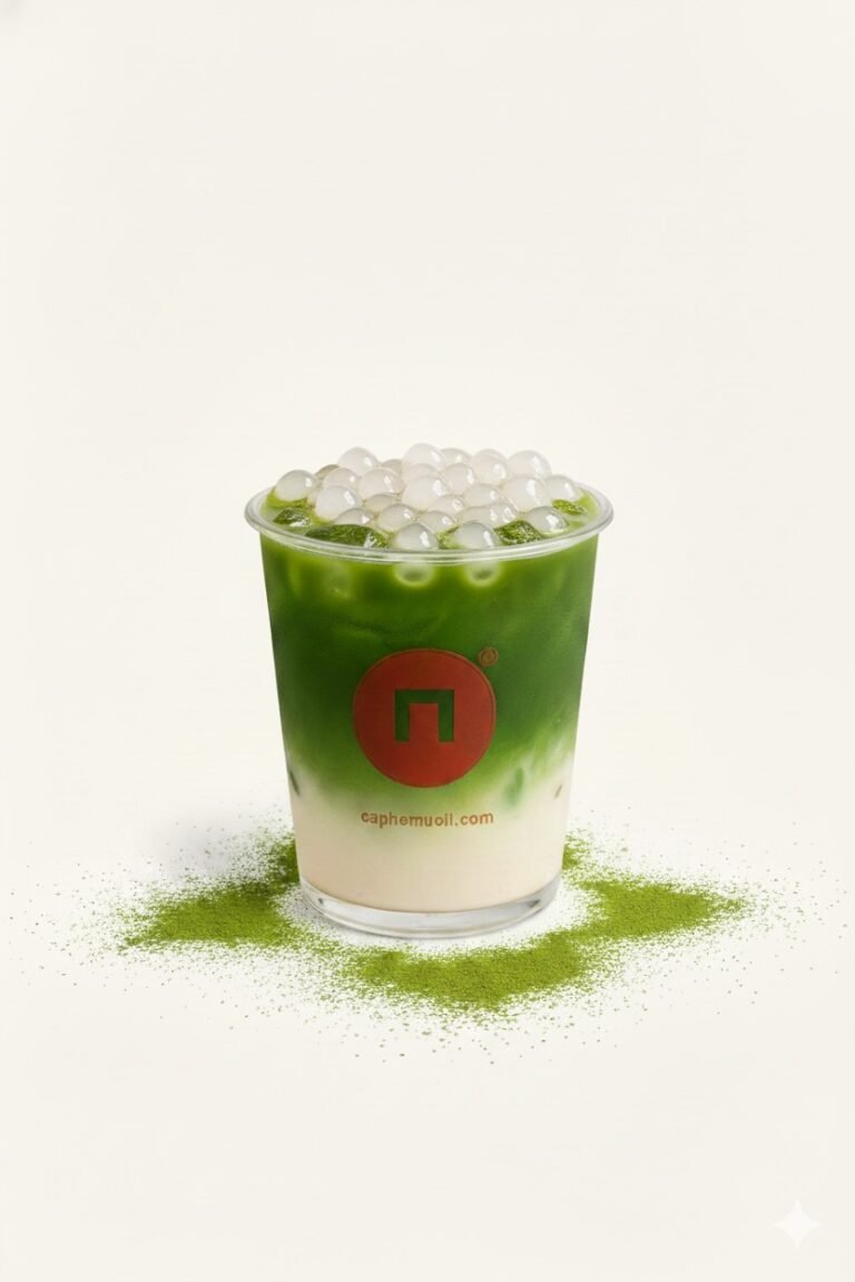 Matcha Latte trân châu